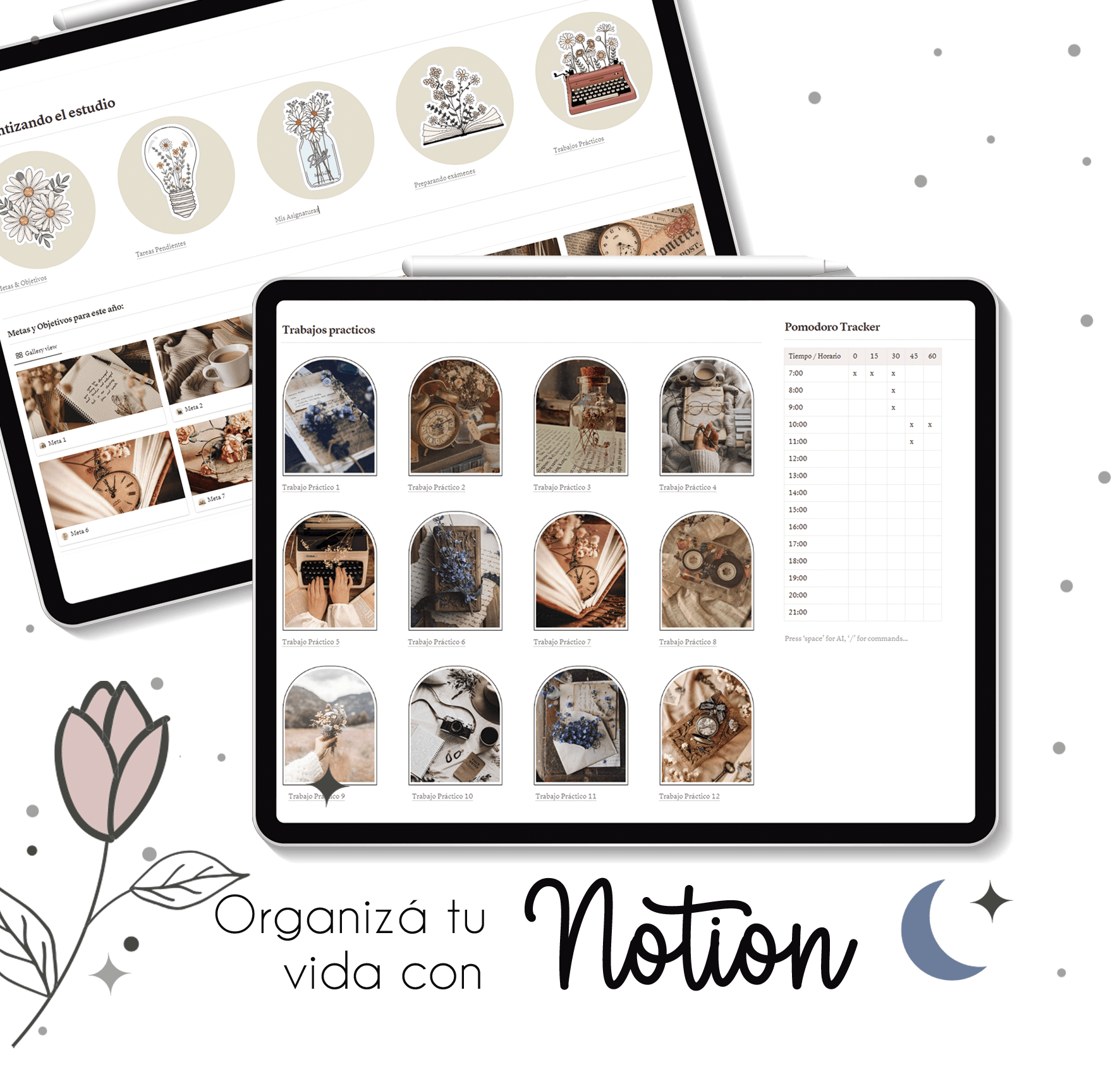 Plantillas de Notion — organizá tu vida